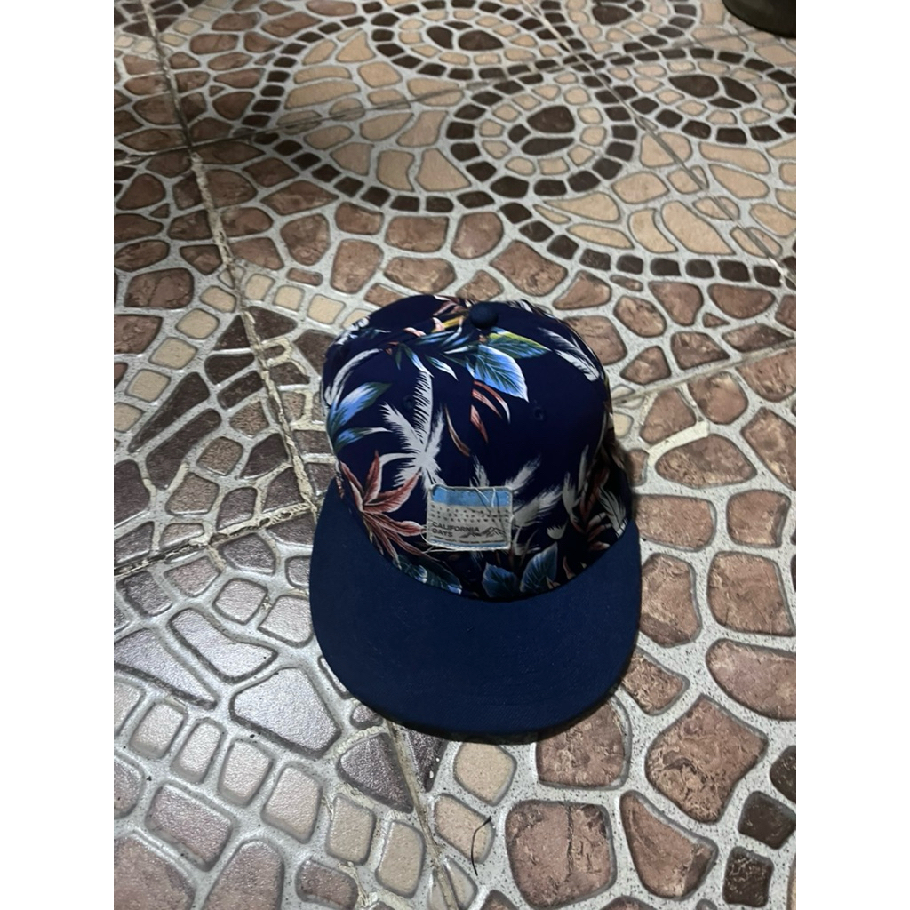 Vintage Aop Floral Snapback