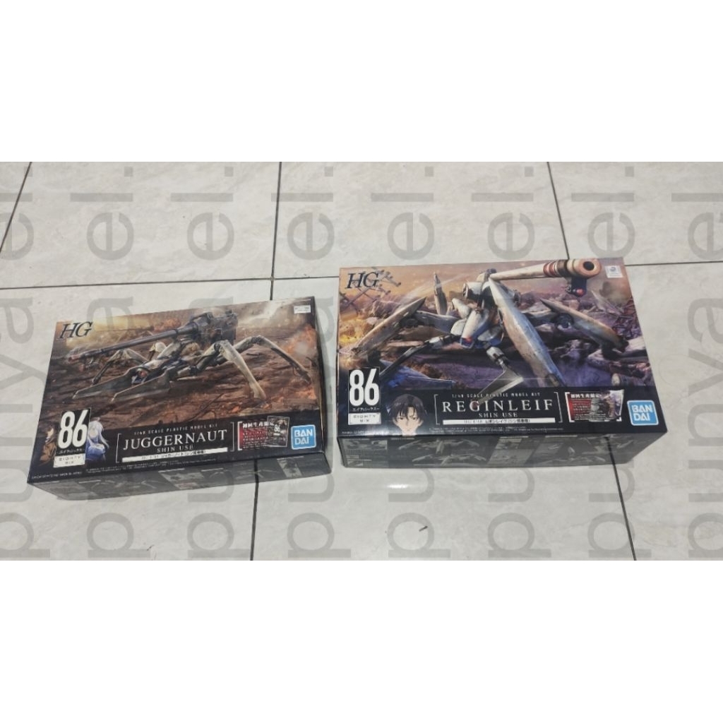 Gundam 1/48  Eighty Six 86 Juggernaut & Reginleif Shin Use