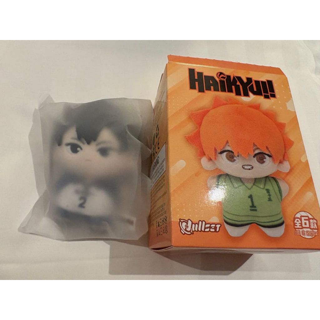 [READY STOCK] Nullset Blind Box Haikyuu  Starfish Doll 10 cm Series Blind Box Plush