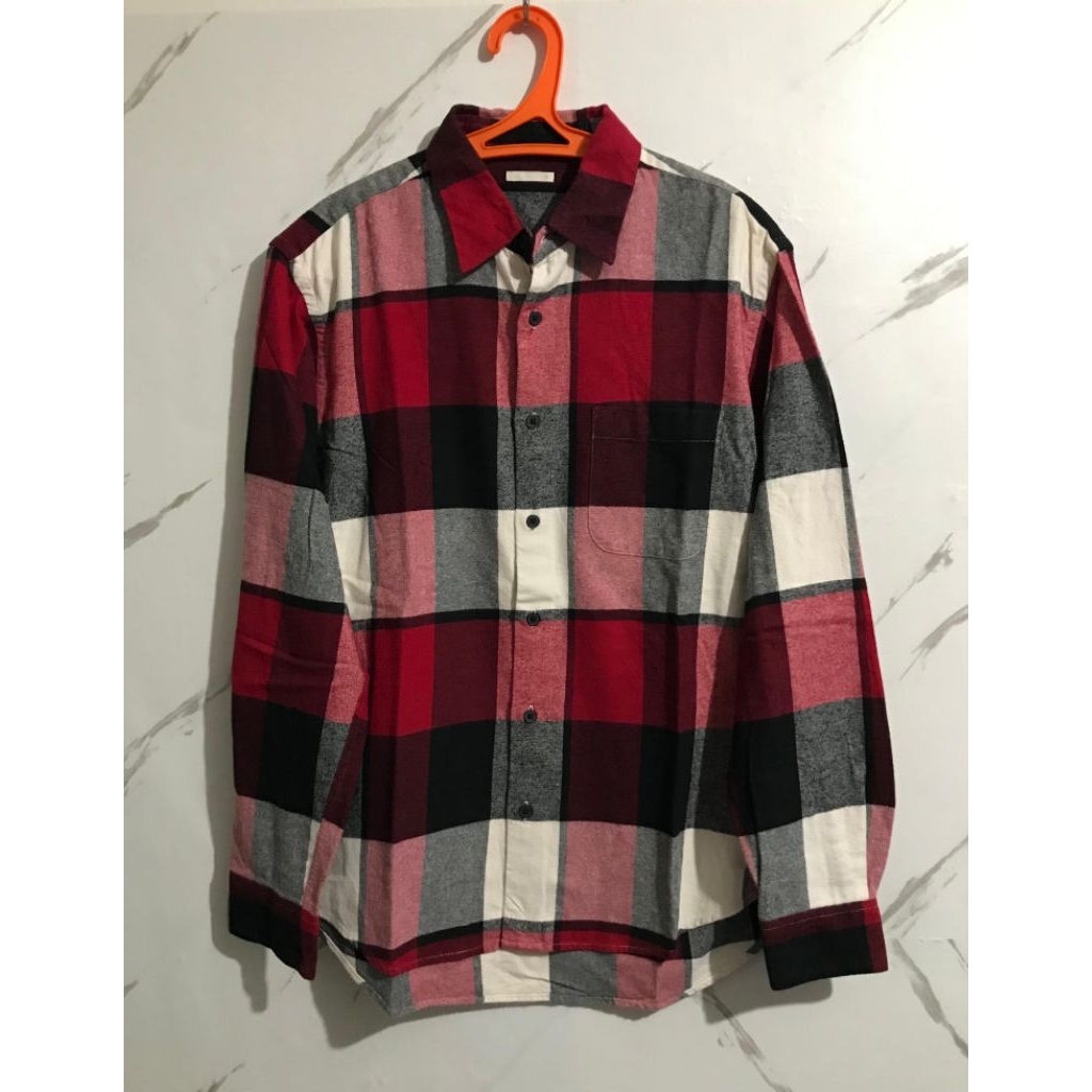 SALE Uniqlo Kemeja Flannel Japan Multicolor 100% Original Authentic Murah