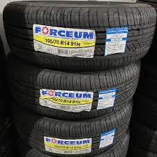 BAN MOBIL TUBLES FORCEUM ECOSA 195 70 R14 |BAN MOBIL RING 14