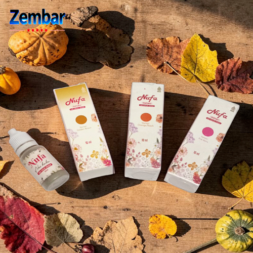 Hena Nufa Natural Henna Halal Pewarna Rambut & Tangan Tahan Lama