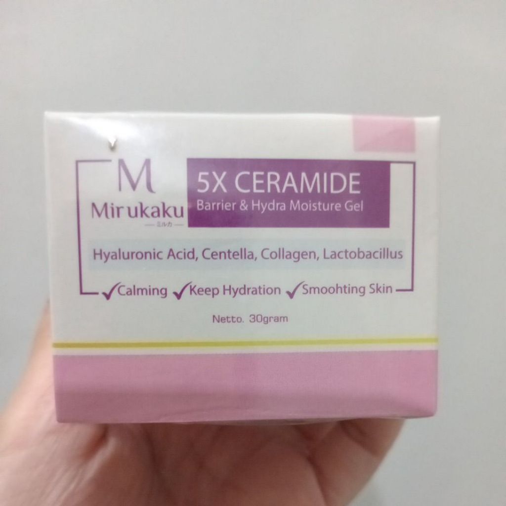 Mirukaku 5x ceramide barrier & hydra moisture gel