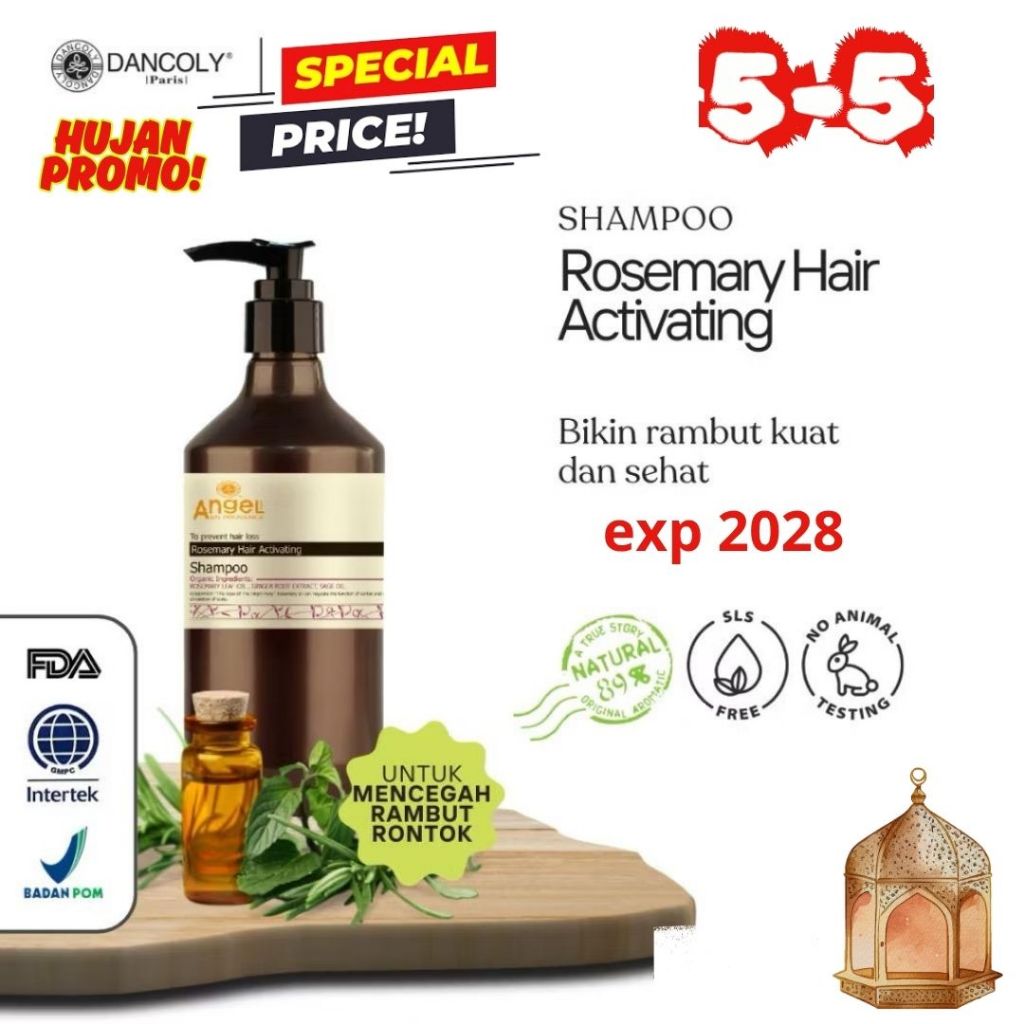 Dancoly Organic Rosemary Shampoo 800ml