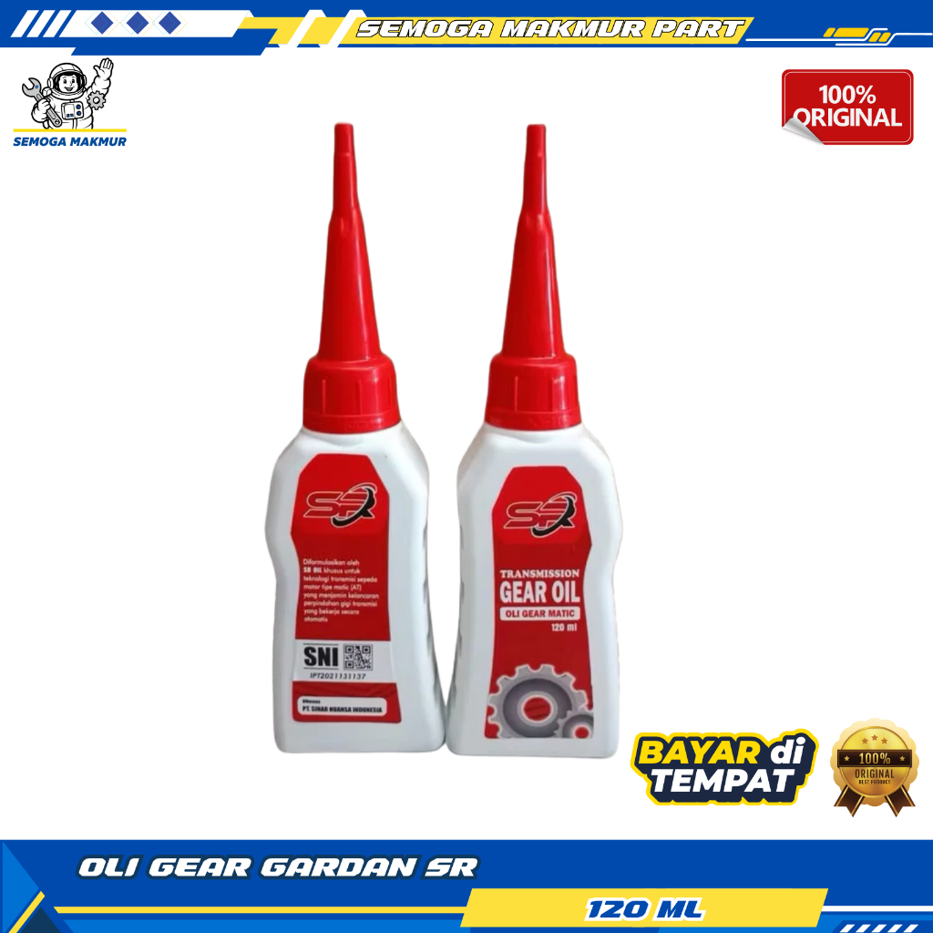OLI GARDAN SR MATIC 120ML VARIO BEAT MIO SCOOPY
