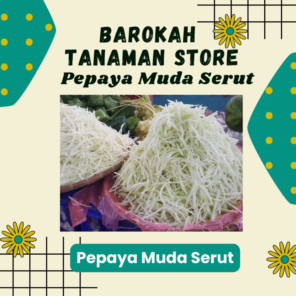 Pepaya Muda Serut fresh