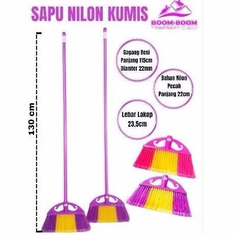 SAPU NILON BOMBOM sapu senar sapu benang sapu ungu