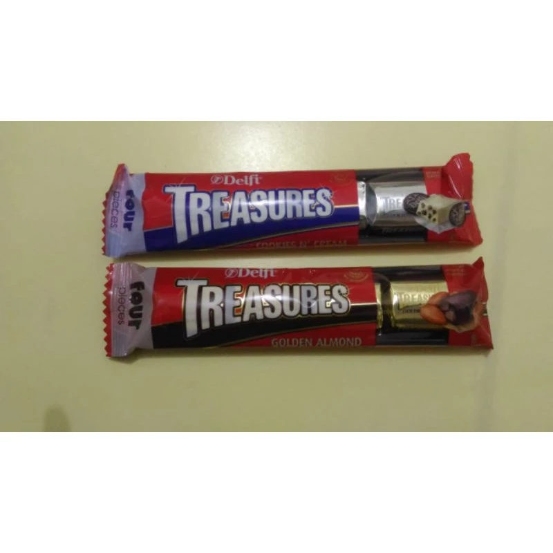 Delfi Treasure 36G Pcs Rasa Golden Almond