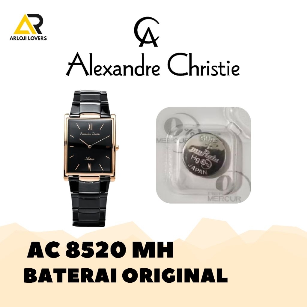 Baterai Jam Alexandre Christie Type AC8520MH Original