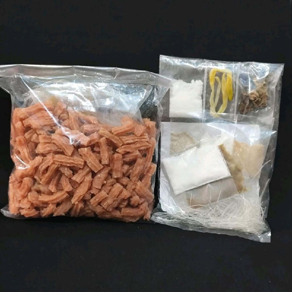 500 gr tekwan botor udang + bumhu asli sungsang