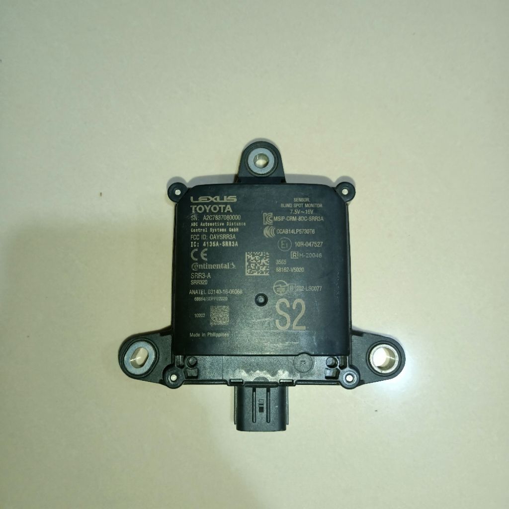 SENSOR BLIND SPOT MONITOR TOYOTA LEXUS ORIGINAL