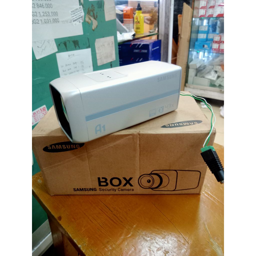 Kamera cctv analog zoom langsung sambung keTV samsung 43x zoom scz-3430P