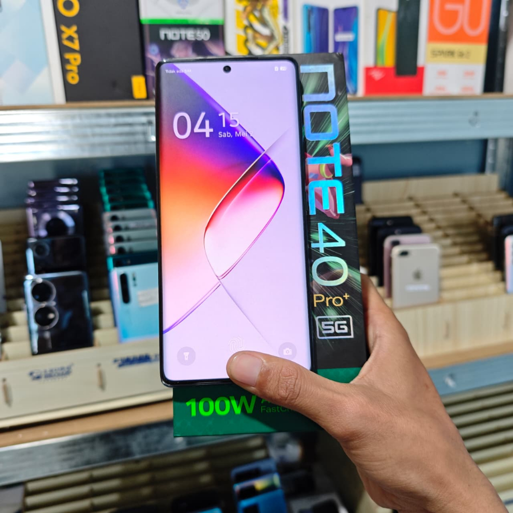 INFINIX NOTE 40 PRO PLUS 5G SECOND 12/256GB ORIGINAL GARANSI RESMI