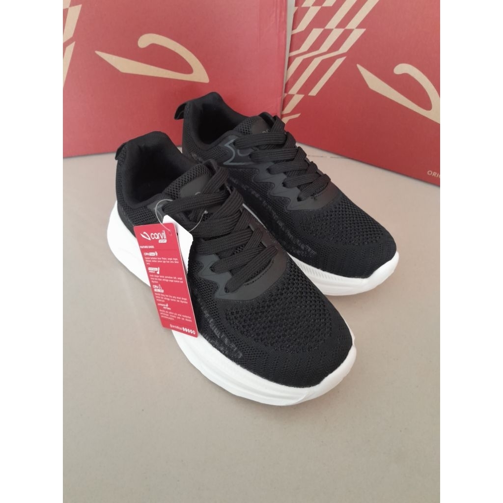 CARVIL - Sepatu Sneakers SD / Sepatu Sekolah Tali