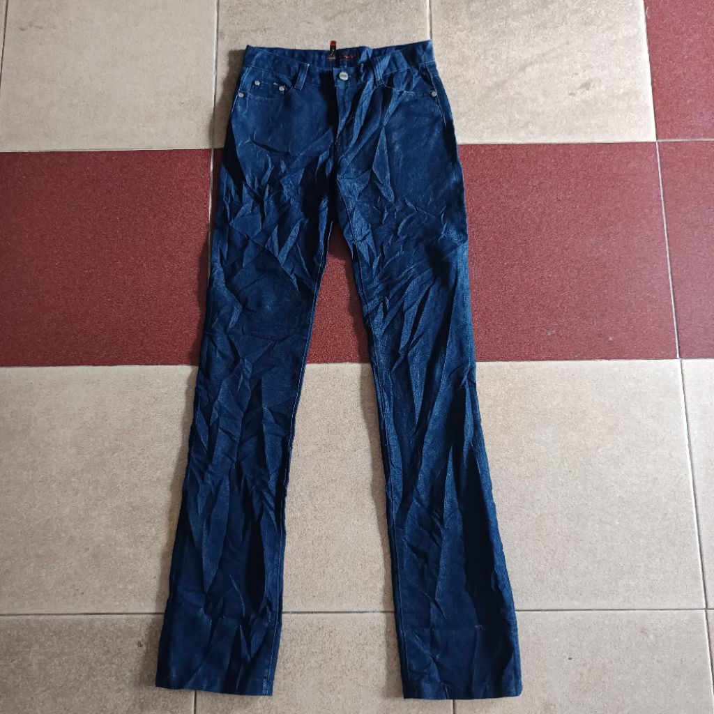 celana jeans denim En Up regular