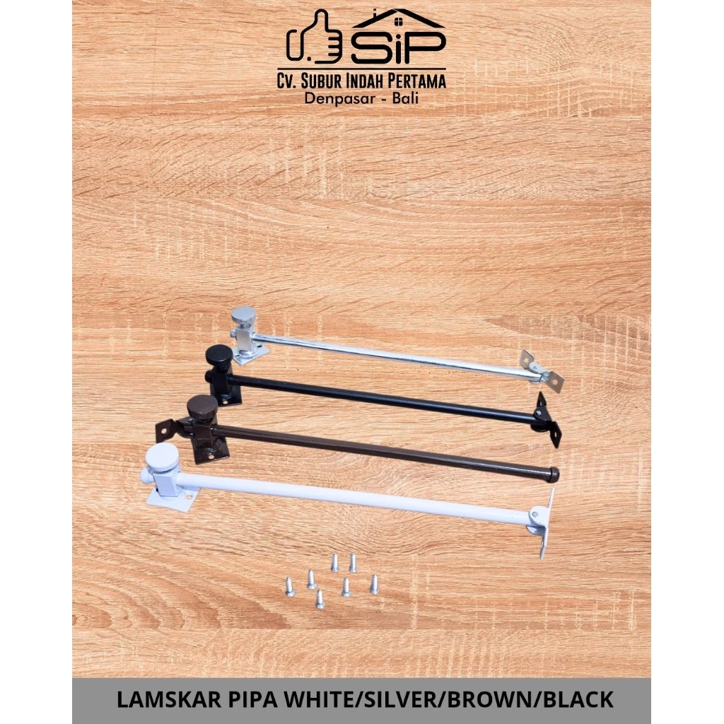 LAMSKAR PIPA WHITE/SILVER/BROWN/BLACK
