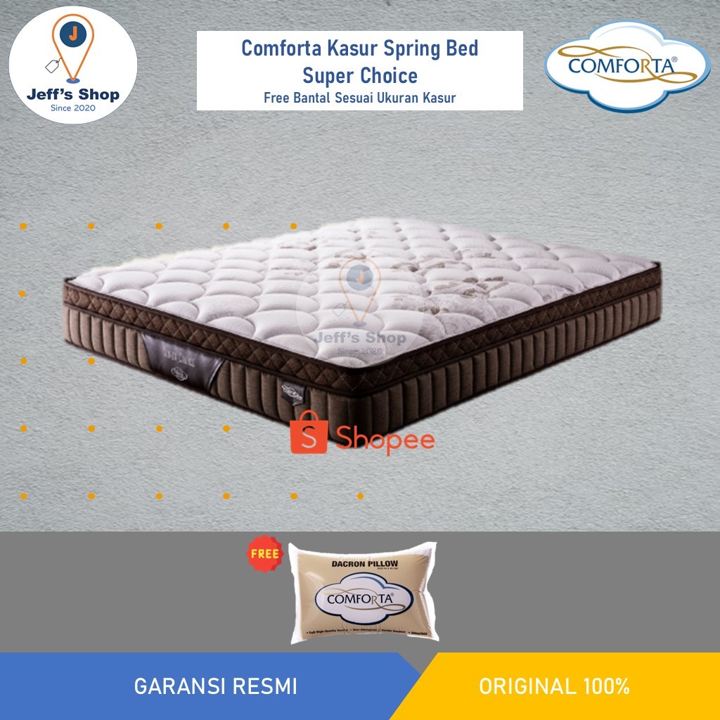 Comforta Kasur / Matras Spring Bed Super Choice