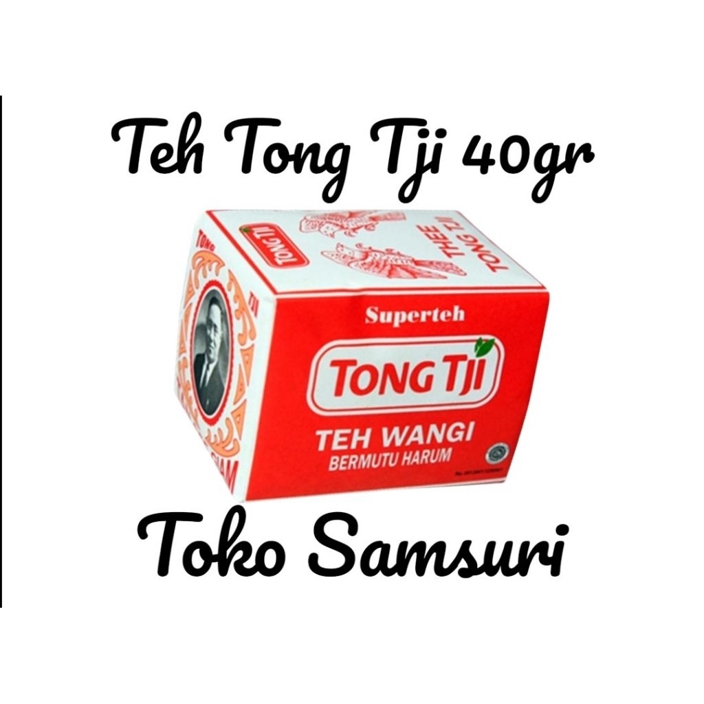 TONG TJI • Teh Tong Tji • 10x40gr