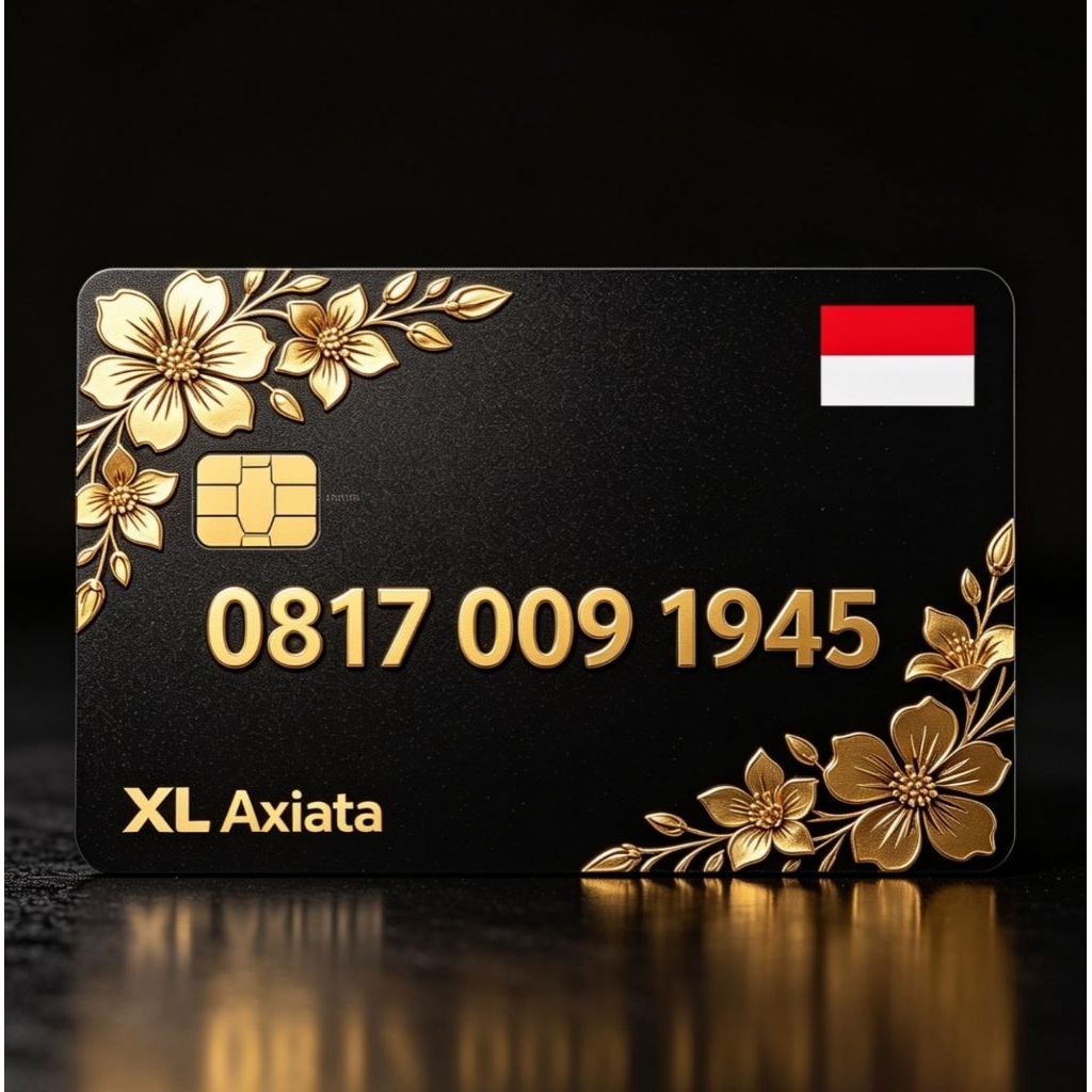 Nomor Cantik Premium XL 11 Digit Varian spesial tahun Kemerdekaan 1945 Limited Edition Berkualitas