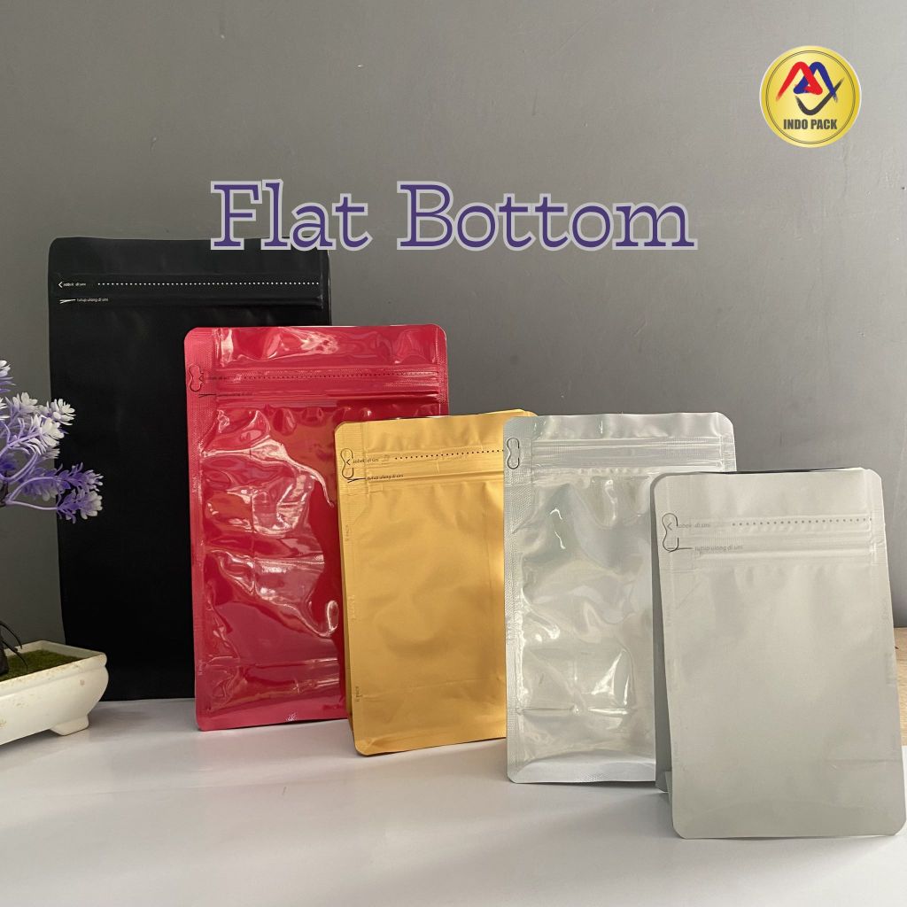 KPACK KEMASAN FLAT BOTTOM 15 X 23 + 7