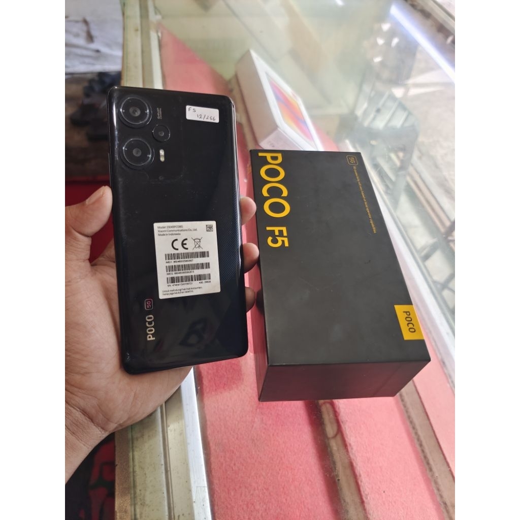 (Second) Poco F5 5G ram 12/256 Fullset Nominus