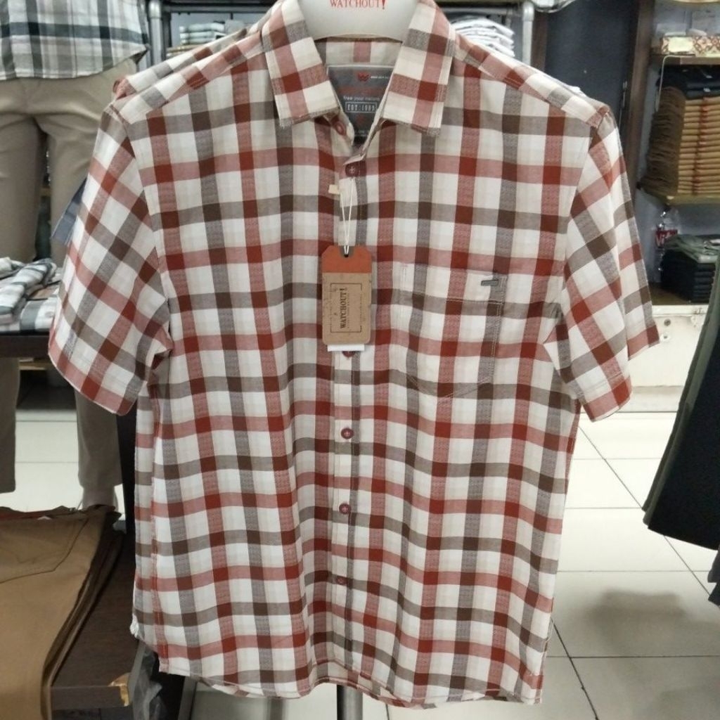 watchout kemeja pria original
