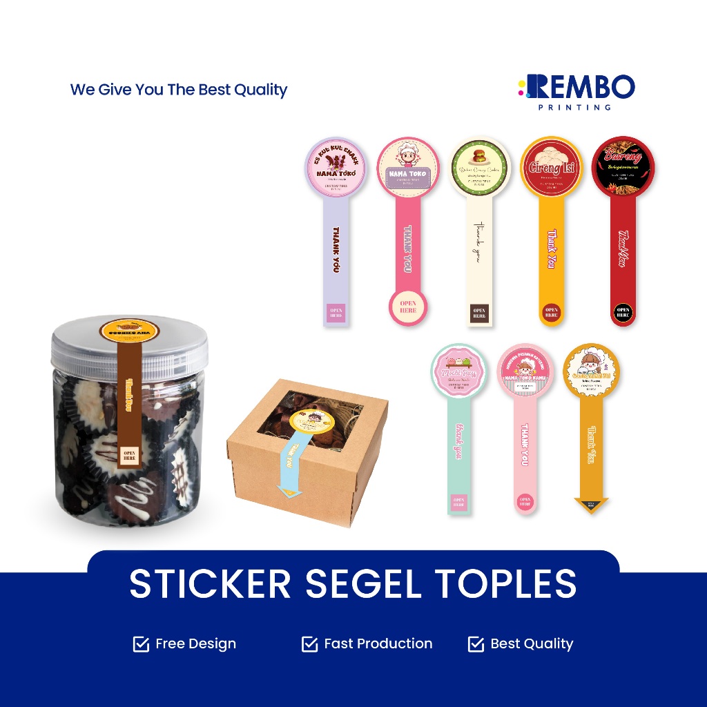 Stiker Segel Toples / Stiker Segel / Segel Toples / Stiker Seal Toples / Segel Toples Custom / Stick