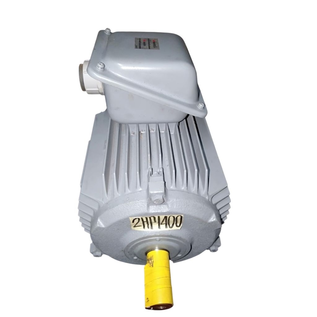 hitachi dinamo 1.5 kw 2 hp 1420 rpm 3 phase 380v bekas
