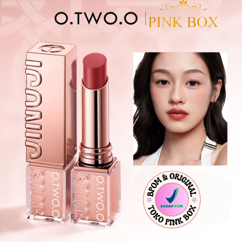 (NEW) O.TWO.O Haute Hydrating Satin Lipstick Satin
