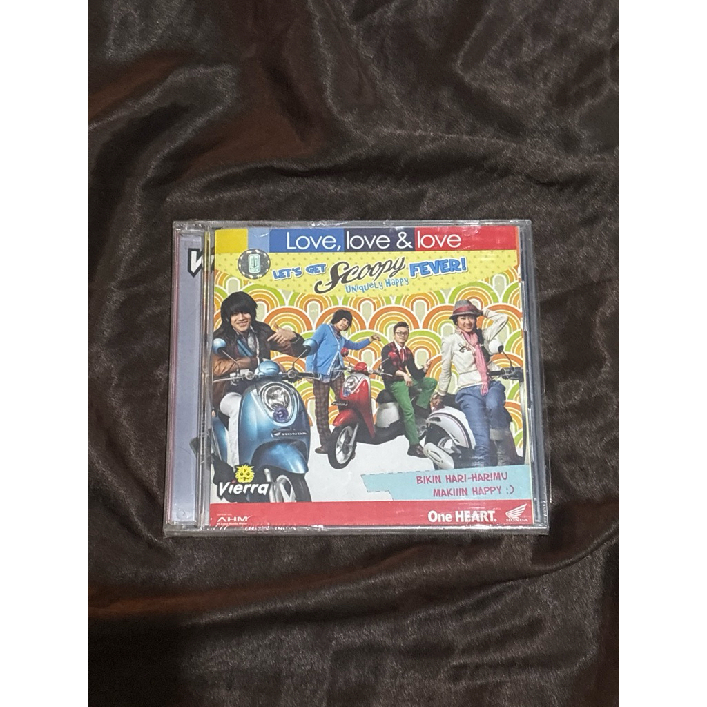 CD ALBUM VIERRA LOVE, LOVE & LOVE ORIGINAL (SEALED)