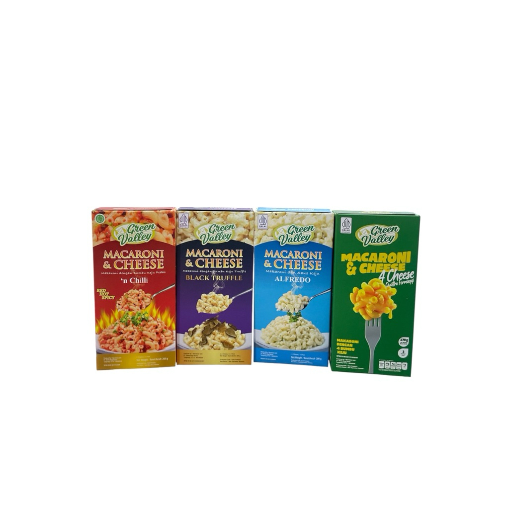 GREEN VALLEY MACARONI & CHEESE 200 GR
