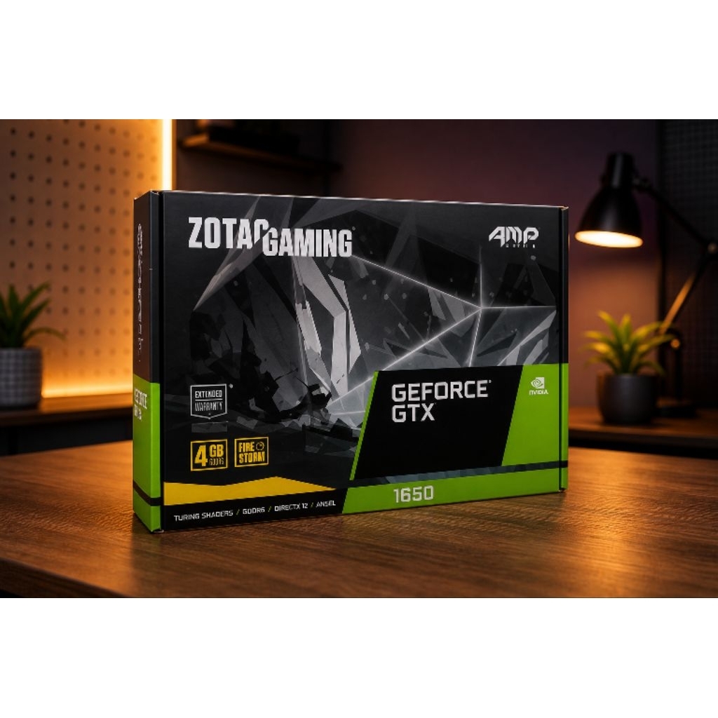 VGA ZOTAC GAMING GTX 1650 4GB DDR6