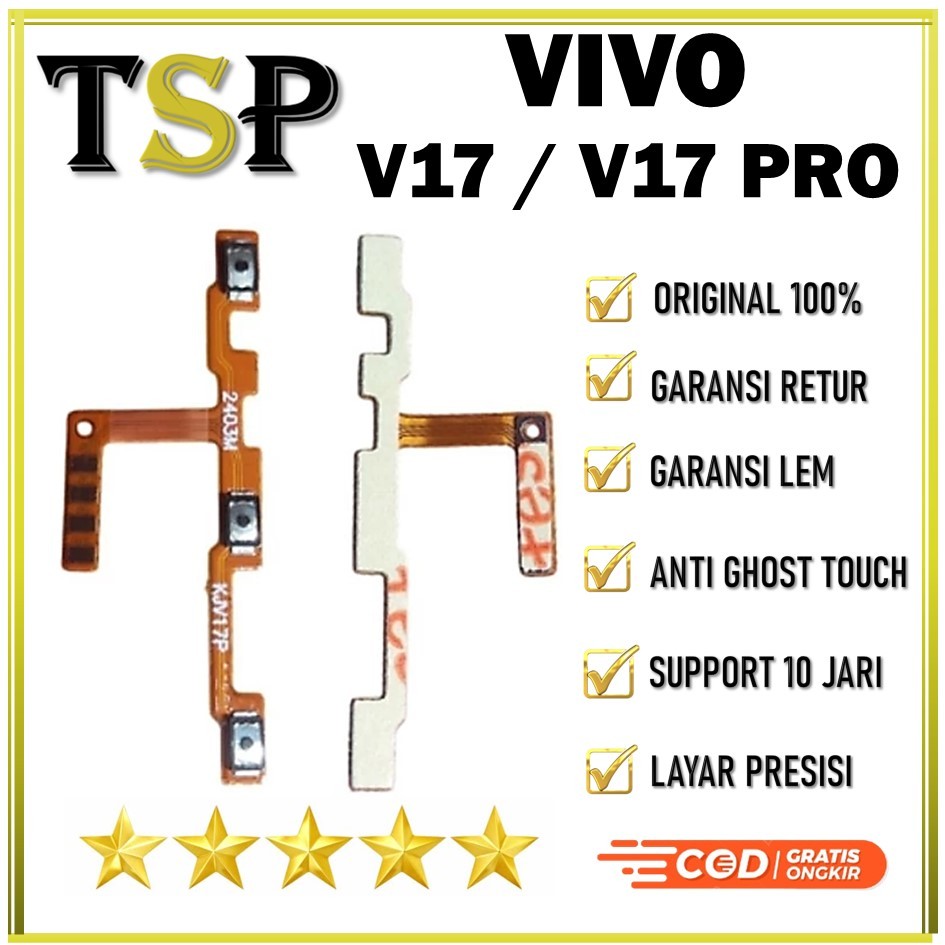 FLEXIBEL ON / OFF + VOLUME VIVO V17 / V17 PRO ORIGINAL