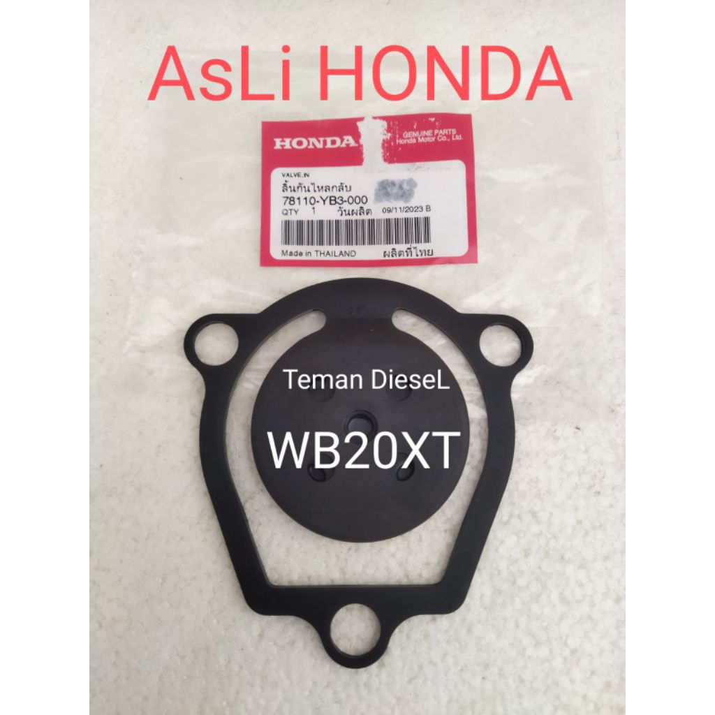 Klep Tabok Honda WB20XT Mesin Irigasi Sawah Honda WB20XT