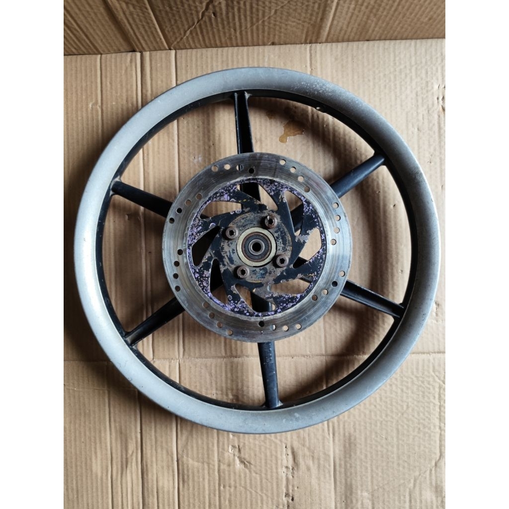 velg bintang palang 6 ring 17 Supra X 100 / fit lama / grand PNP original cabutan