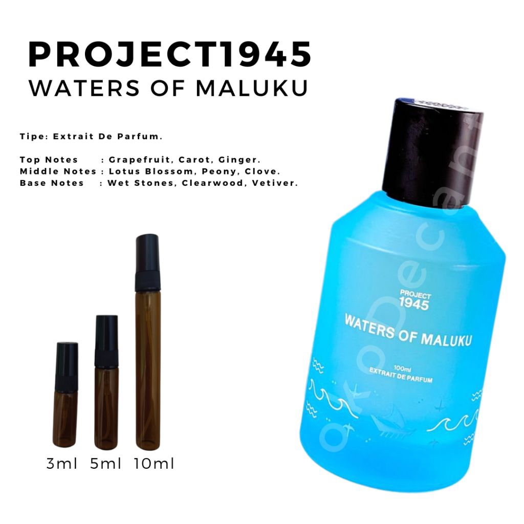 Decant / Vyal Project 1945 - Water of Maluku Extrait