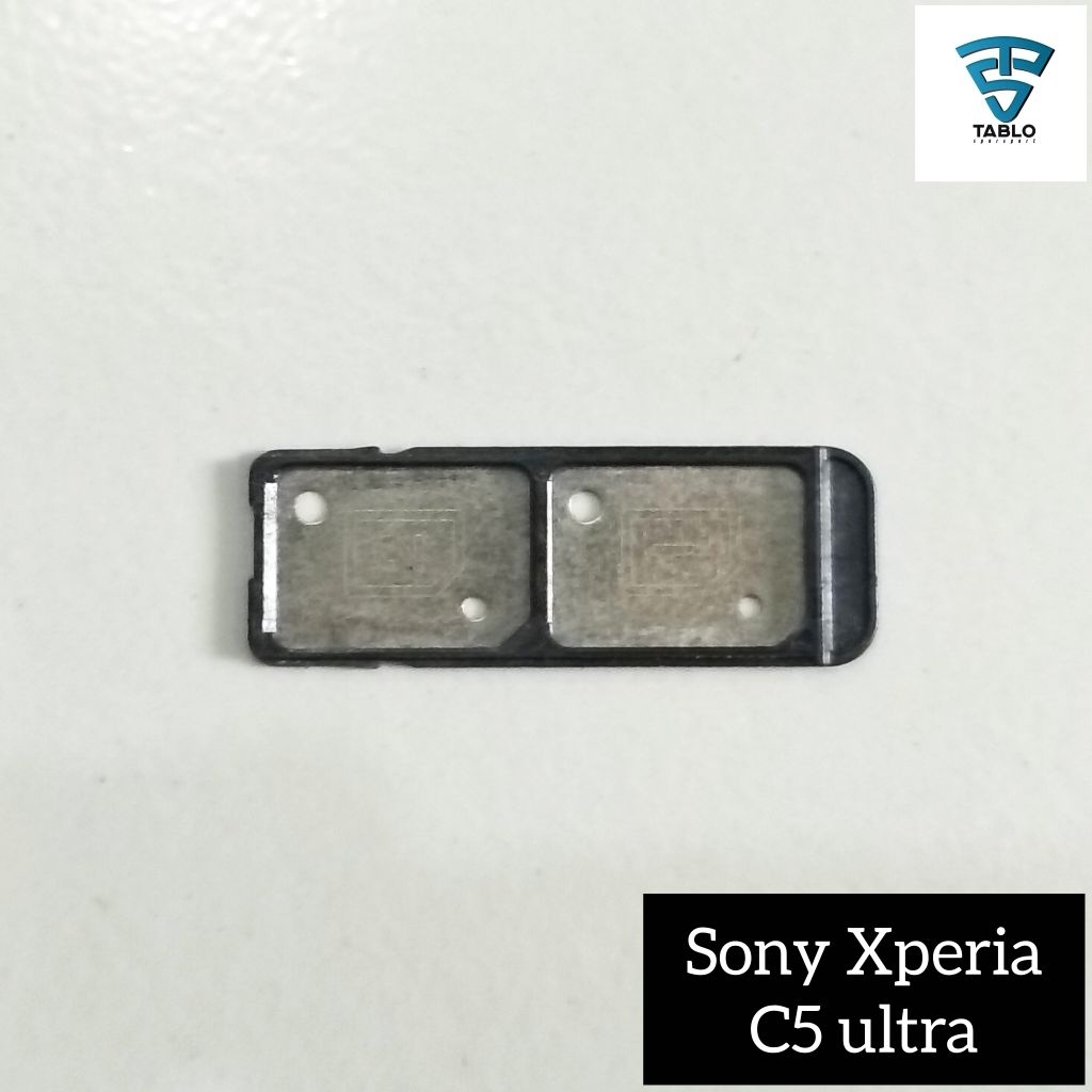 simtray Sony Xperia C5 ultra original copotan hp
