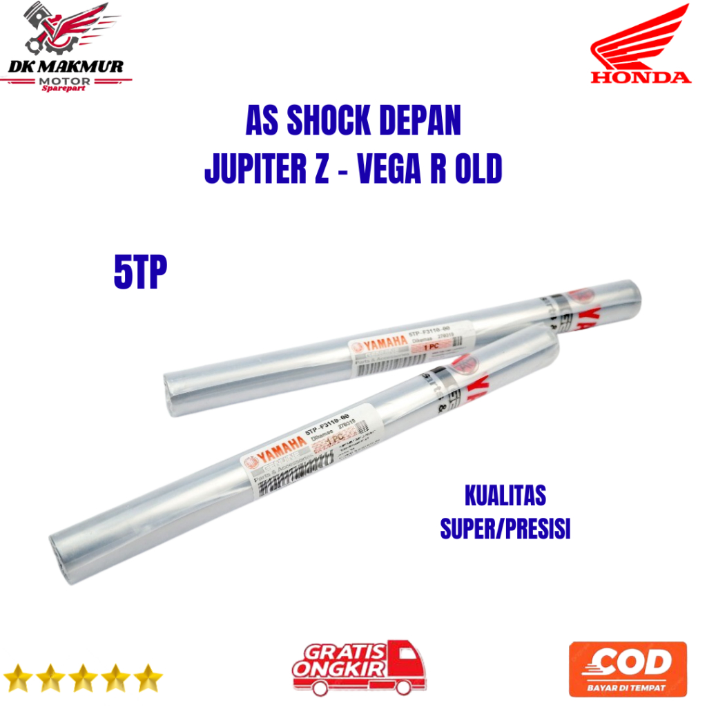 ori as depan jupiter z - as shock depan jupiter - As sok depan Vega R OLD 5TP DK makmur motor