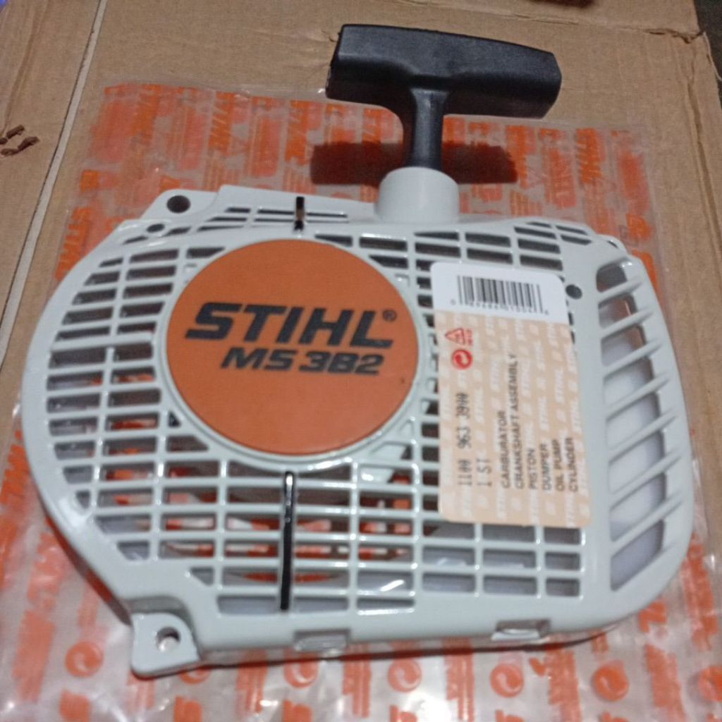 rekoil stater chainsaw ms382 made in brazil/ kap stater senso ms382 mede in brazil