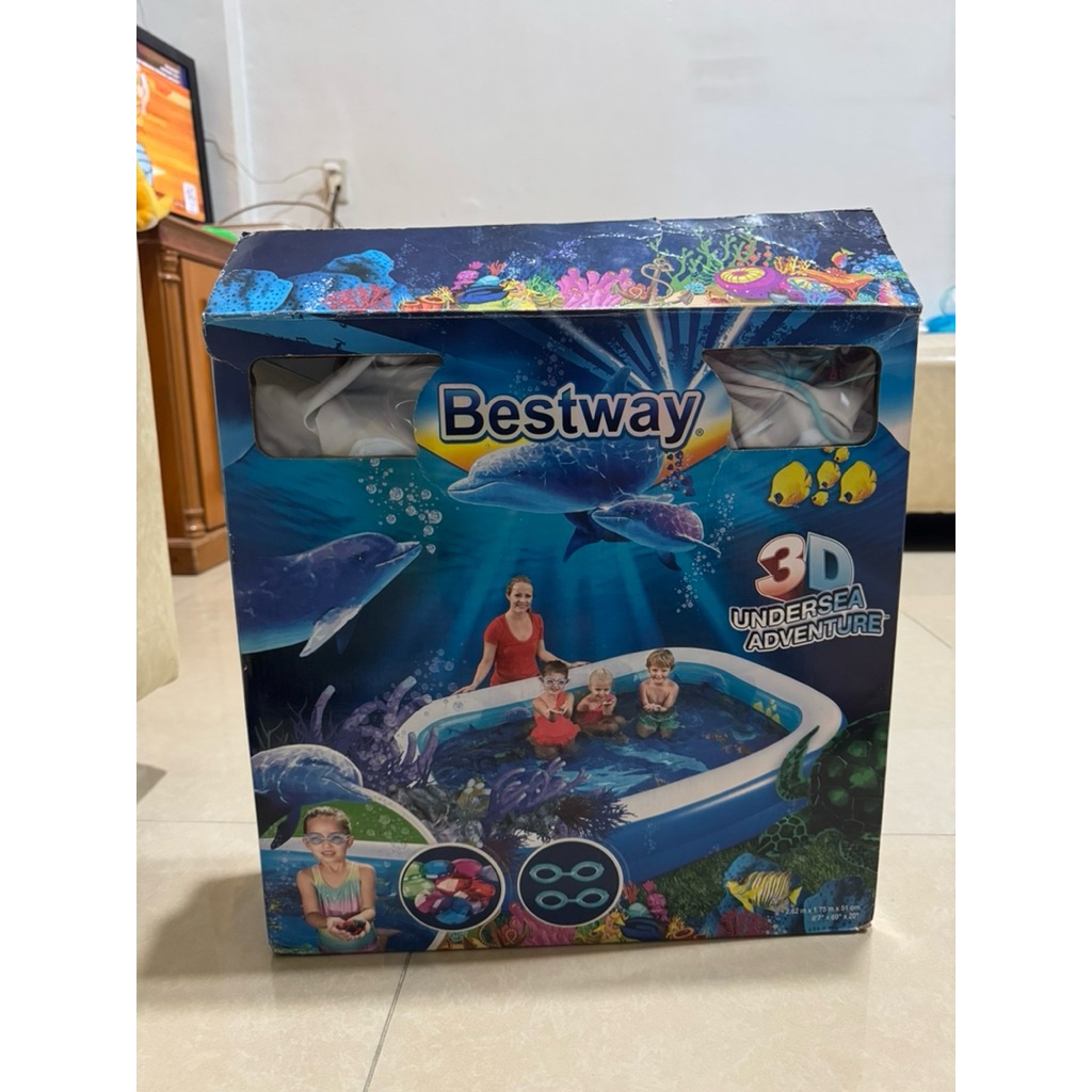 [PRELOVED-LIKE NEW] KOLAM RENANG JUMBO ANAK BEST WAY ACE HARDWARE AZKO