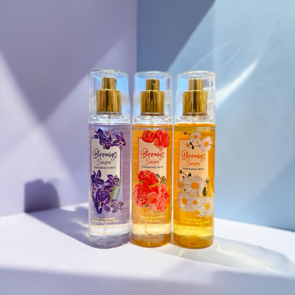MINISO Blooming season fragrance mist 100ml (little daisy,orchid petals,peony bouquet)