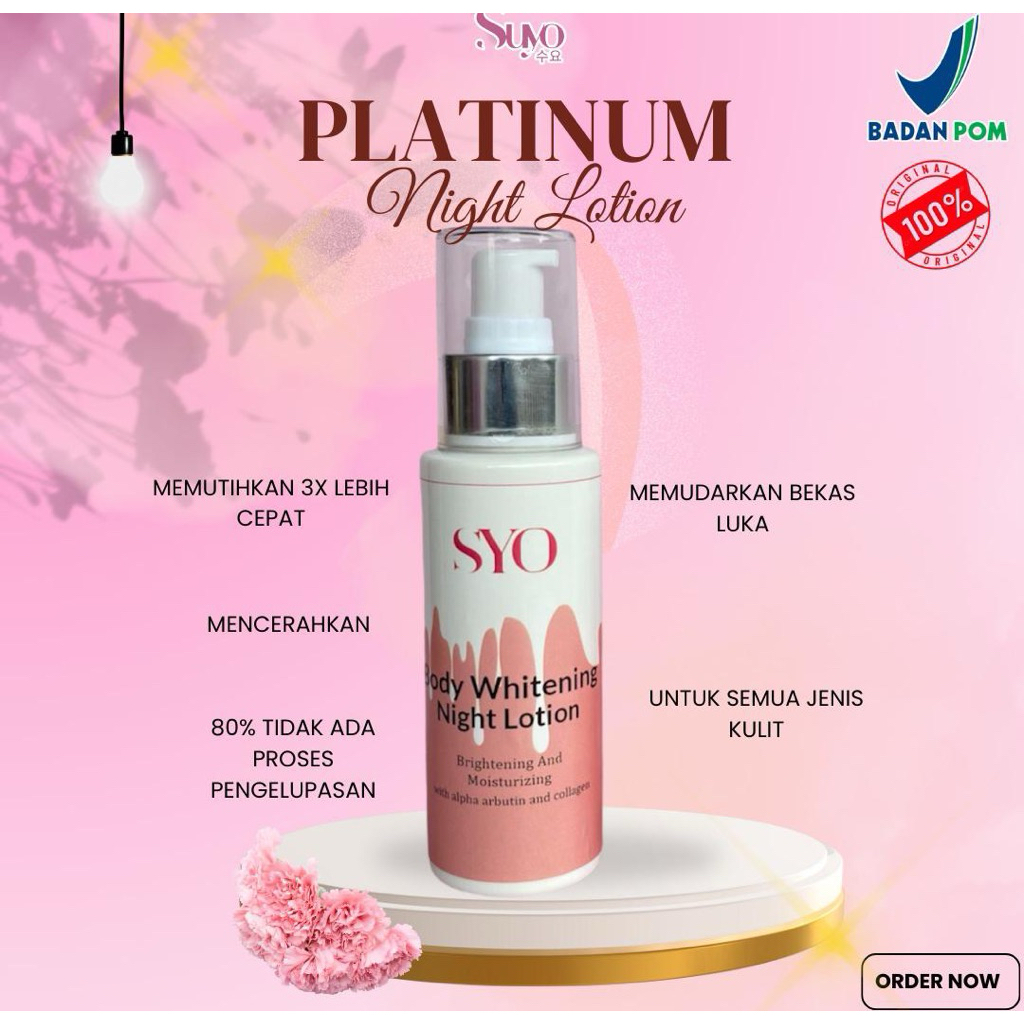 NIGHT LOTION BY SUYO