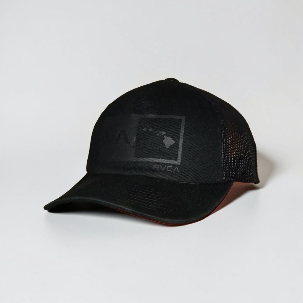 Topi RVCA Island Trucker Black