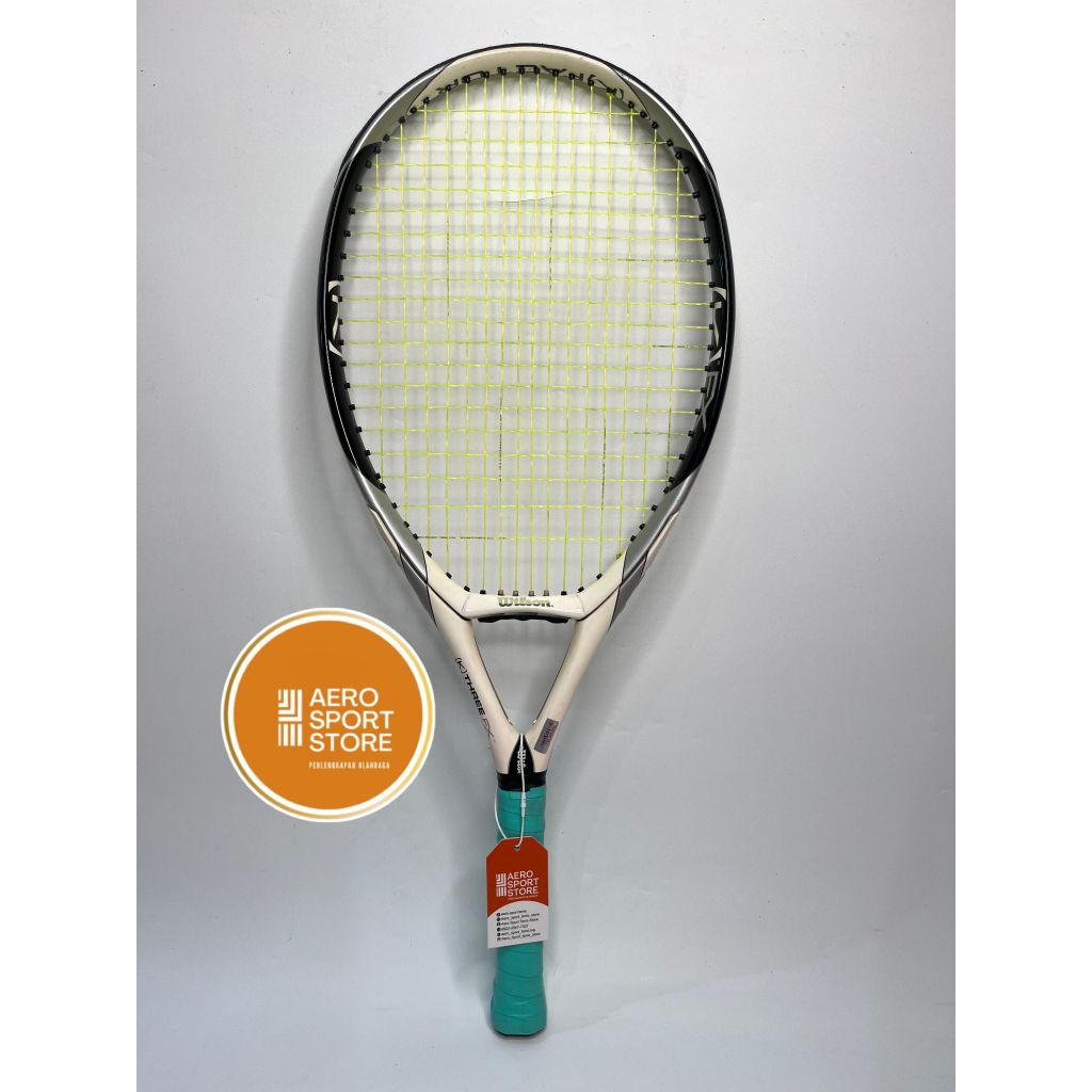 [ RAKET TENIS WILSON (K) FACTOR (K) THREE FX OVERSIZE / 253 Gram - 115 in ]