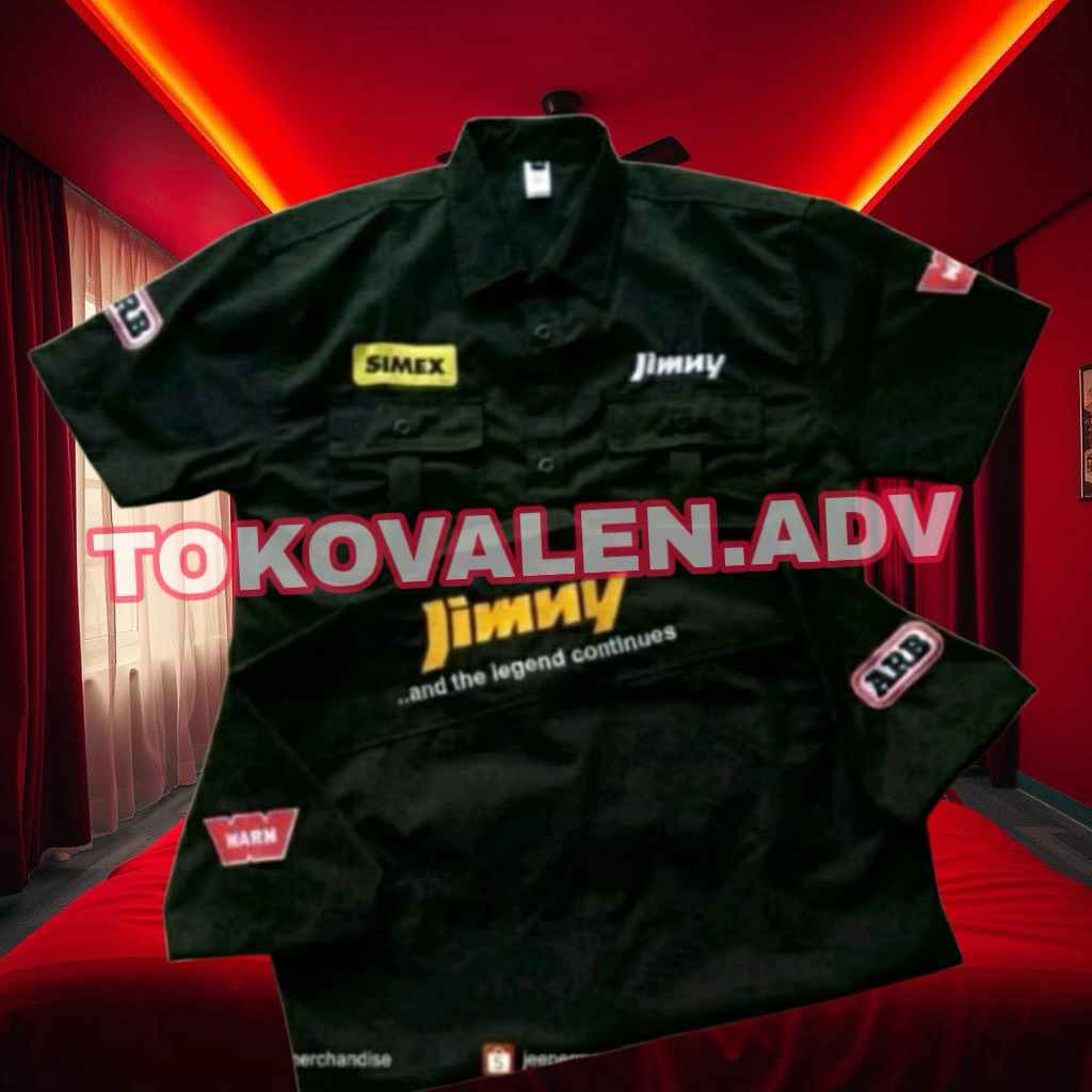 Kemeja Jimny Seragam Jimny Baju Jimny