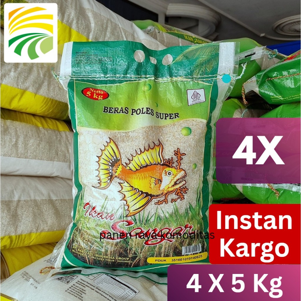 Beras Ikan Sangar 5kg x 4