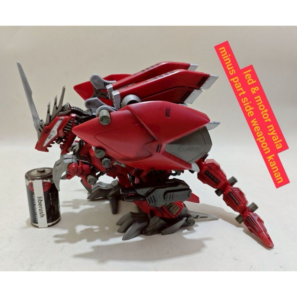 Minus part vintage tomy zoids motorized geno breaker model kit mokit