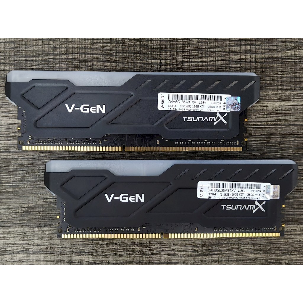 V-GeN Tsunami X 16GB (2x8GB) 3600 DDR4 RAM