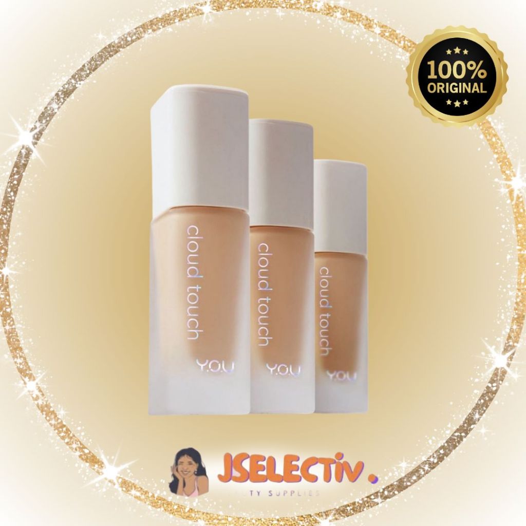 YOU BEAUTY SKIN TINT - SHADE LENGKAP / JSELECTIV X JHON KOSMETIK // Alas Bedak Y.O.U - ORI️ BPOM COD