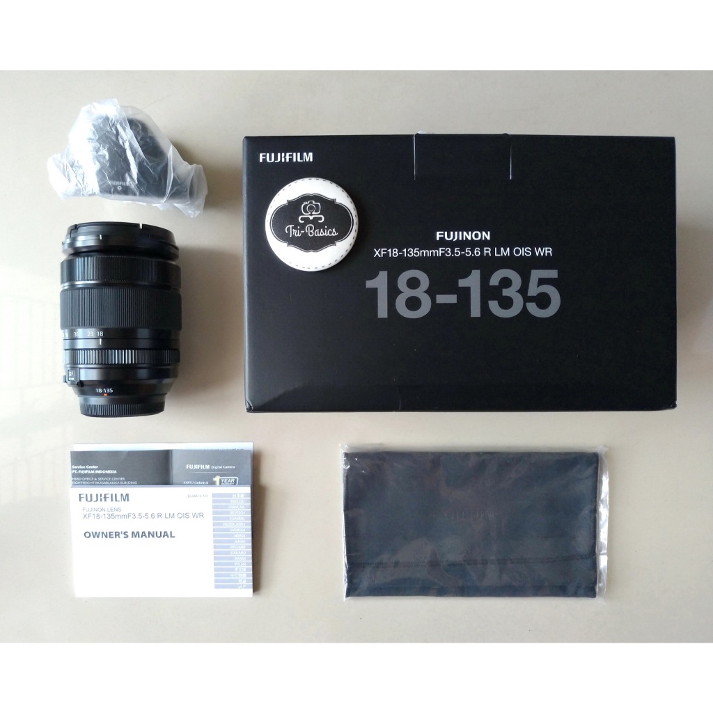Fujinon XF 18-135mm f3.5-5.6 R LM OIS WR Like New 22 Fujifilm Fuji 18-135 mm Lensa
